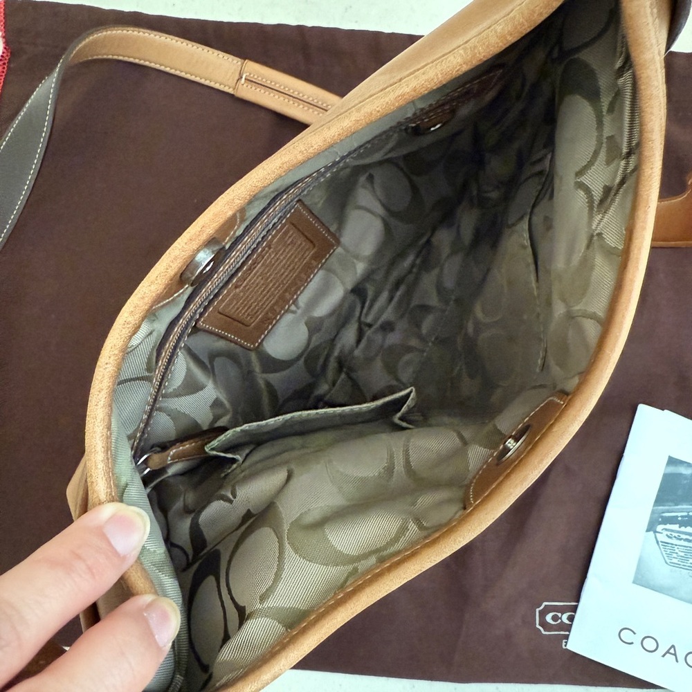 Coach Vintage Soho Slim Hippie Crossbody Bag - Picture 11 of 12